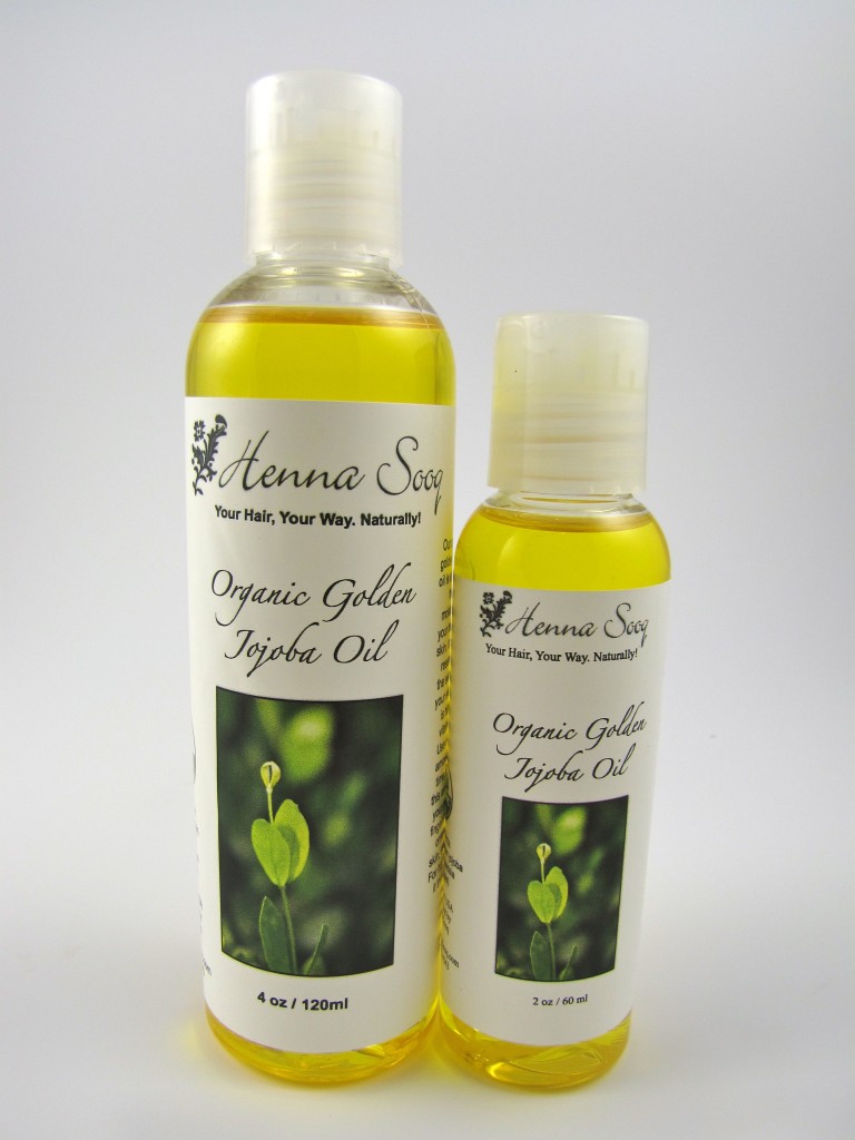 organic Golden jojoba 4 oz and 2 oz