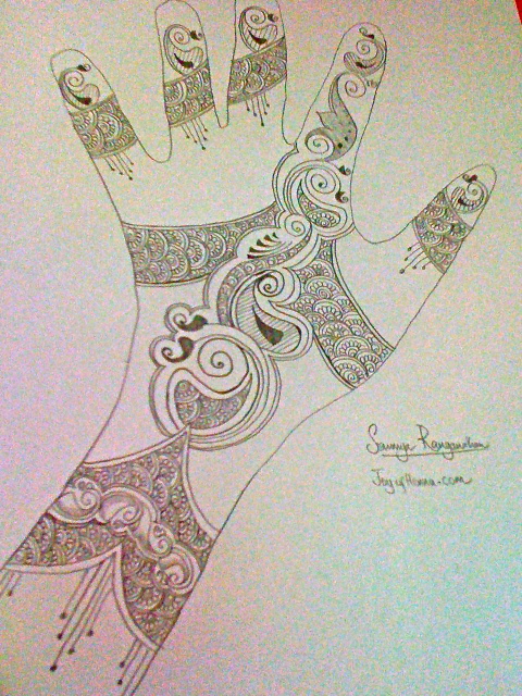 Sowmya’s Henna Artist Contest Entry