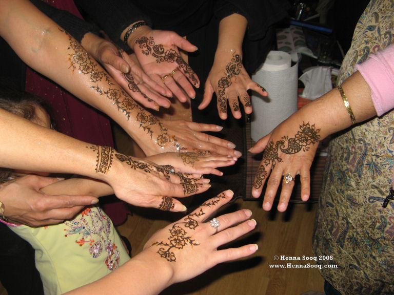 Henna and Glitter Body Art Parties!