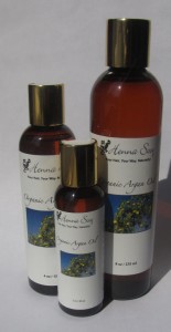 Organic Argan Oil sizes sm