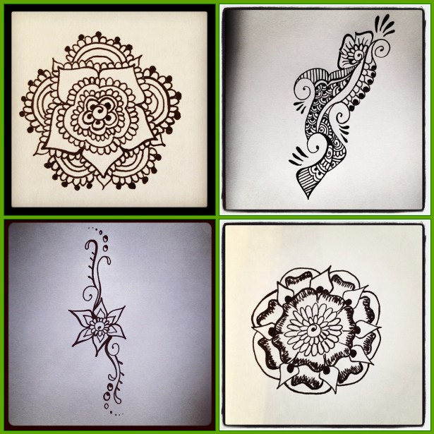 Easy $5-$10 Henna Body Art Designs Henna Blog Spot.