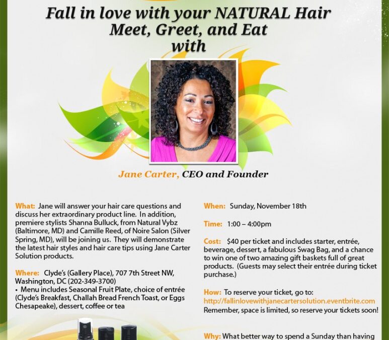 Fall in Love with Your Hair with Jane Carter