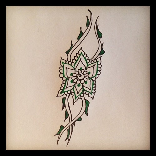 Henna Design Du Jour 1/22/13