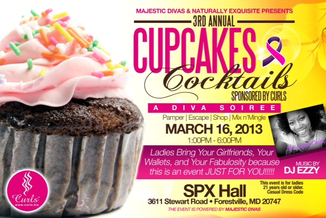 Today’s Event: 3rd Annual Cupcakes & Cocktails A Diva Soiree