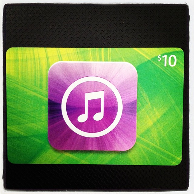 itunes 10 dollar gift card giveaway