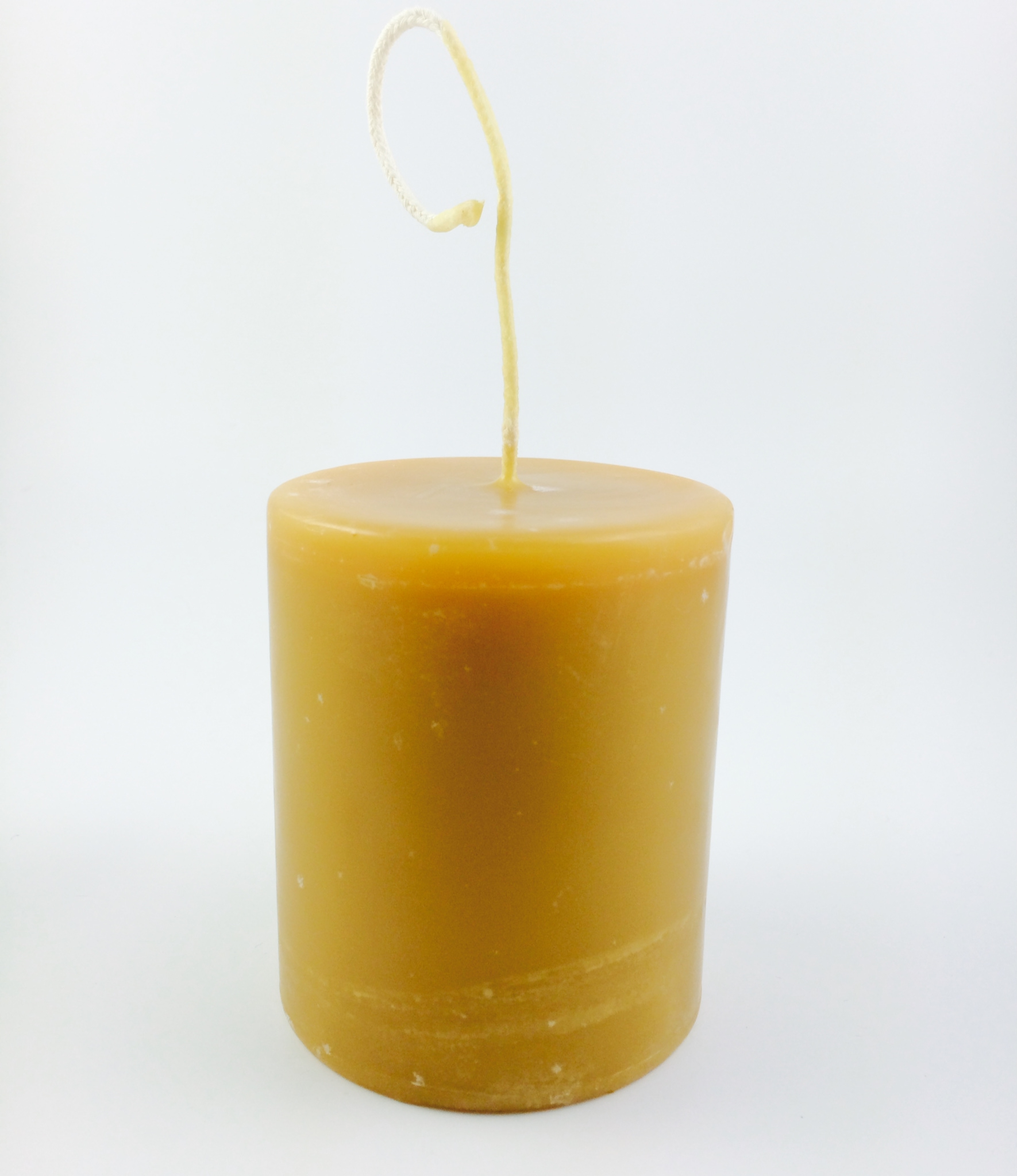 Beeswax candle