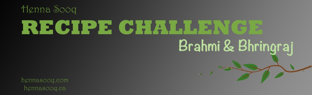 Recipe Challenge Brahmi Bhringraj