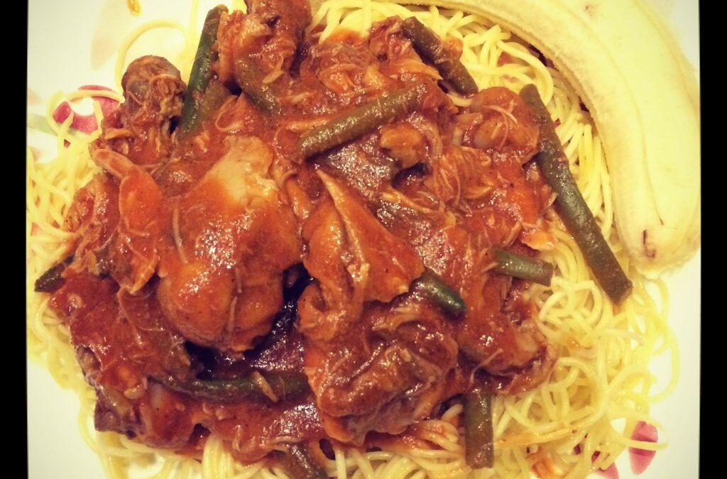Cooking with Khadija: Somali Style Chicken & Spaghetti
