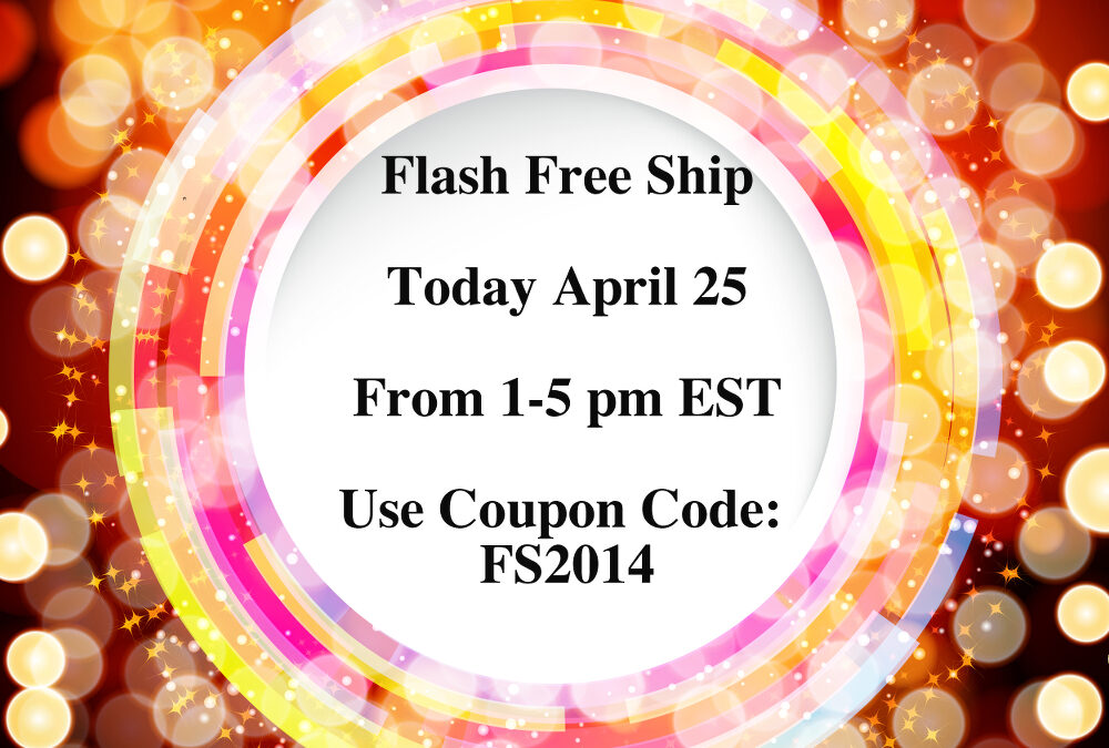 Flash Free Shipping!