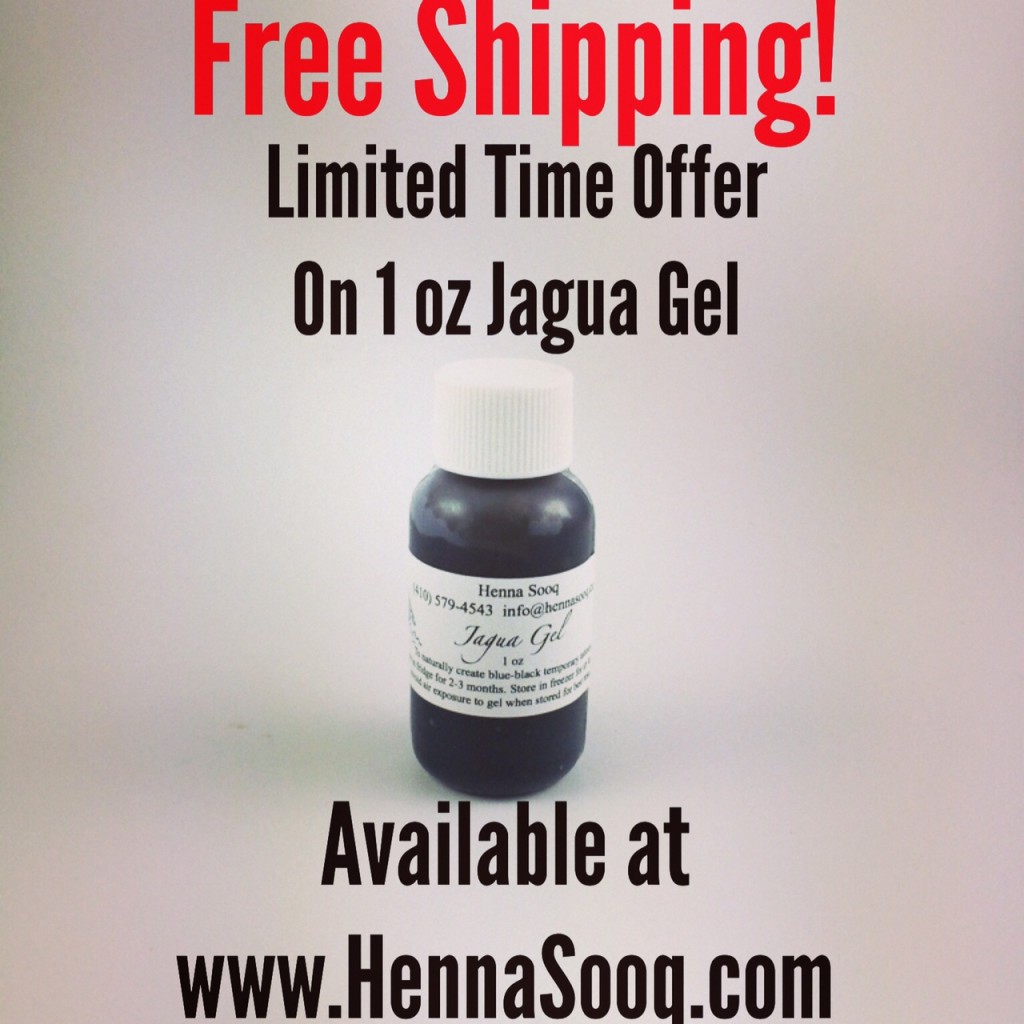 Free shipping offer jagua 1 oz