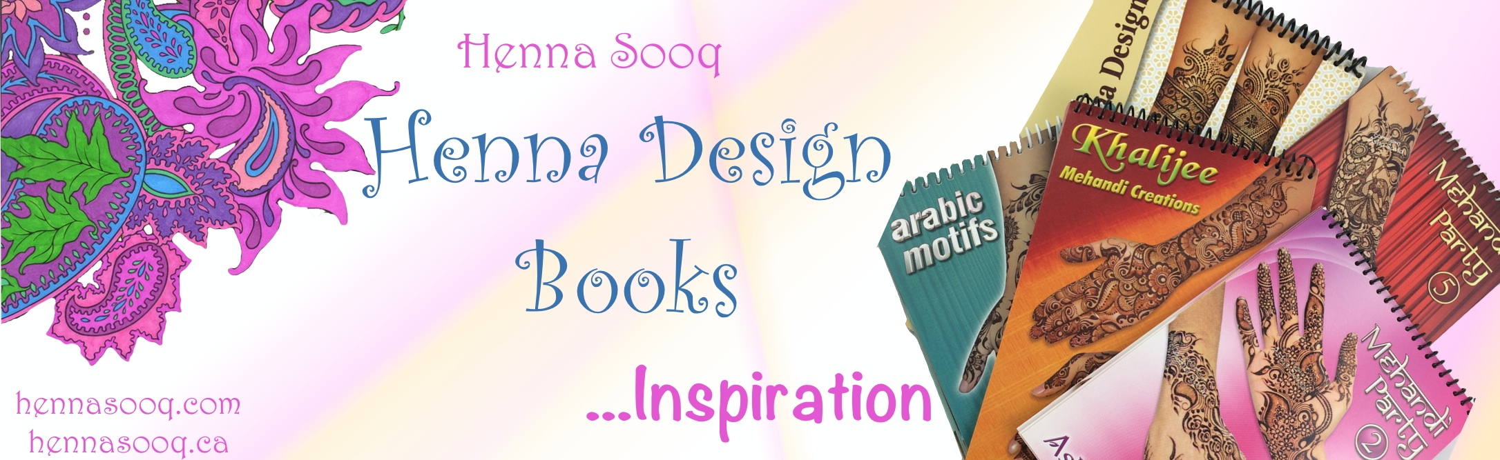 40% off our entire collection of Henna Design Books