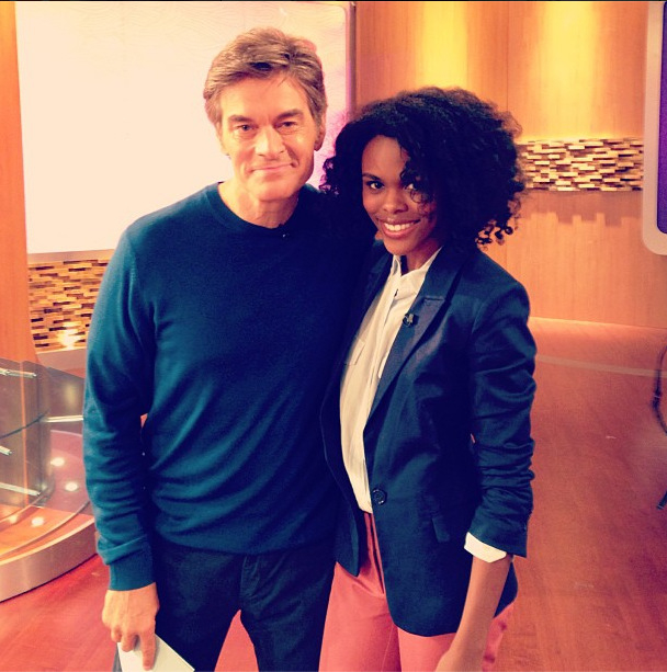 Curly Nikki on Dr. Oz today!