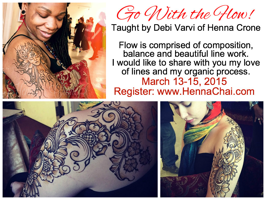 Go with the flow chai henna