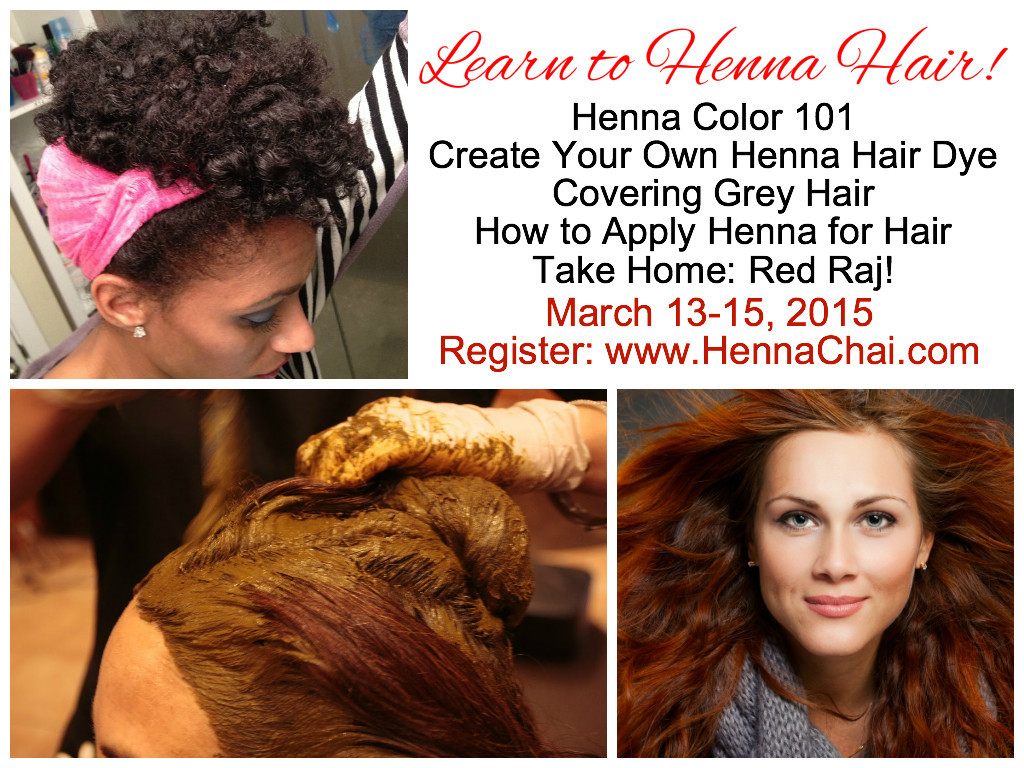 Learn to Henna Hair