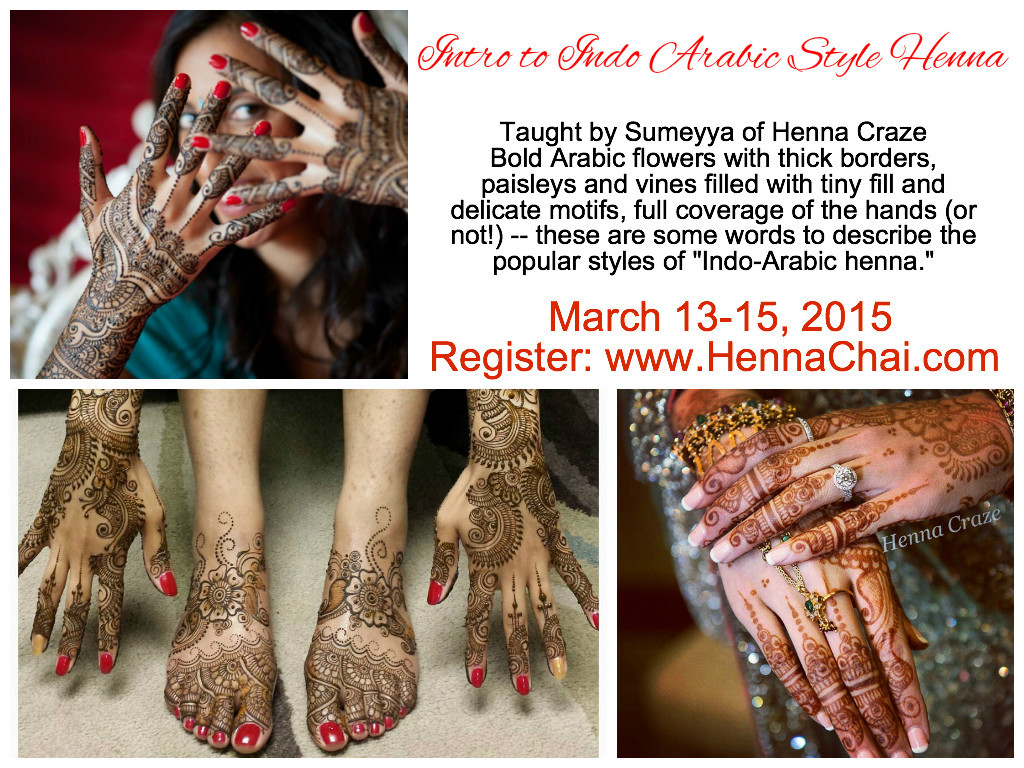 indo arabic henna chai sumeyya