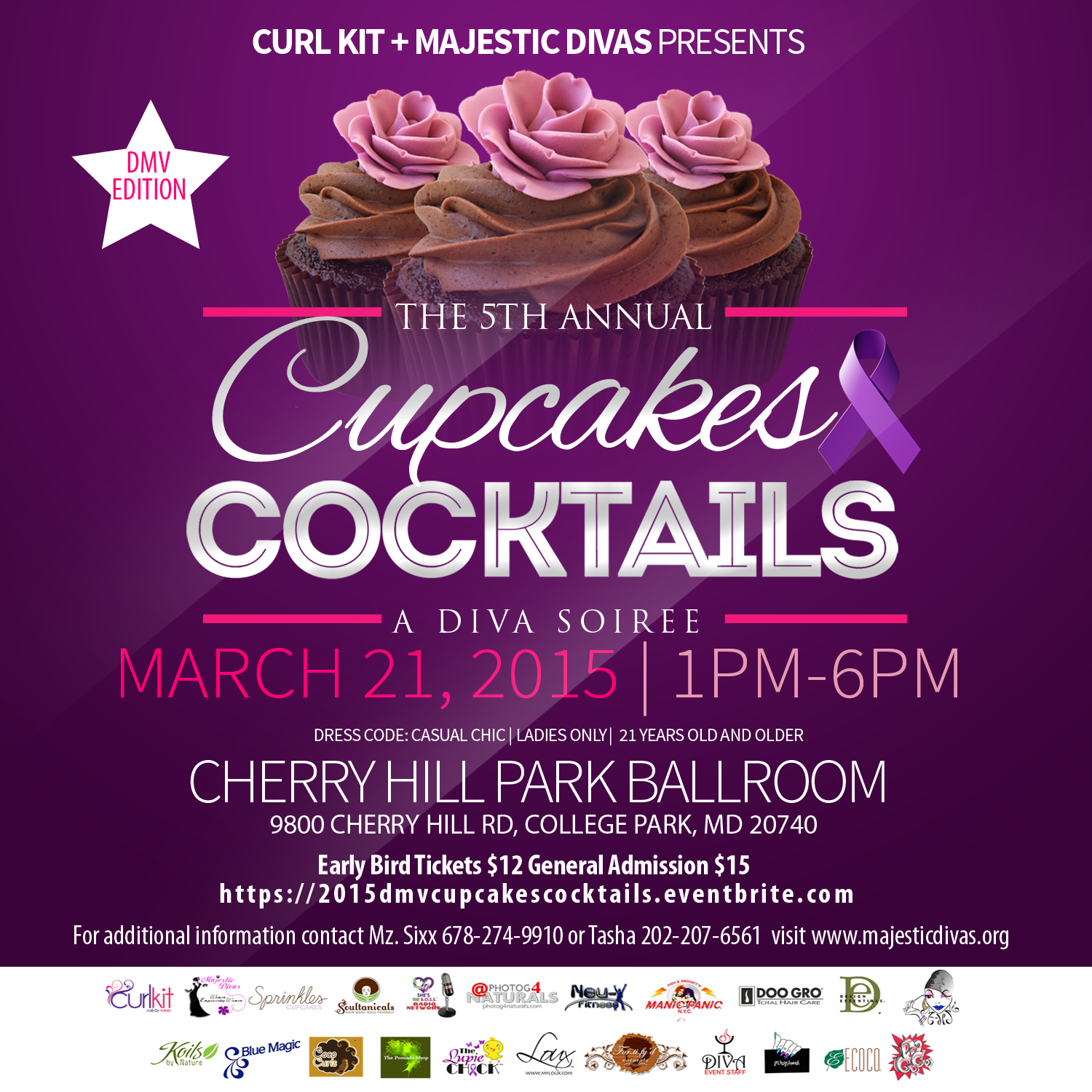 Cupcakes & Cocktails: March 21, 2015