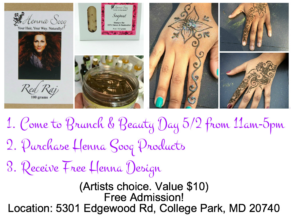 Brunch and Beauty Day free henna sooq