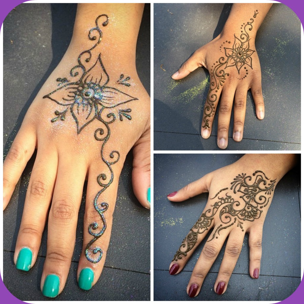 Collage henna sooq hands party baltimore