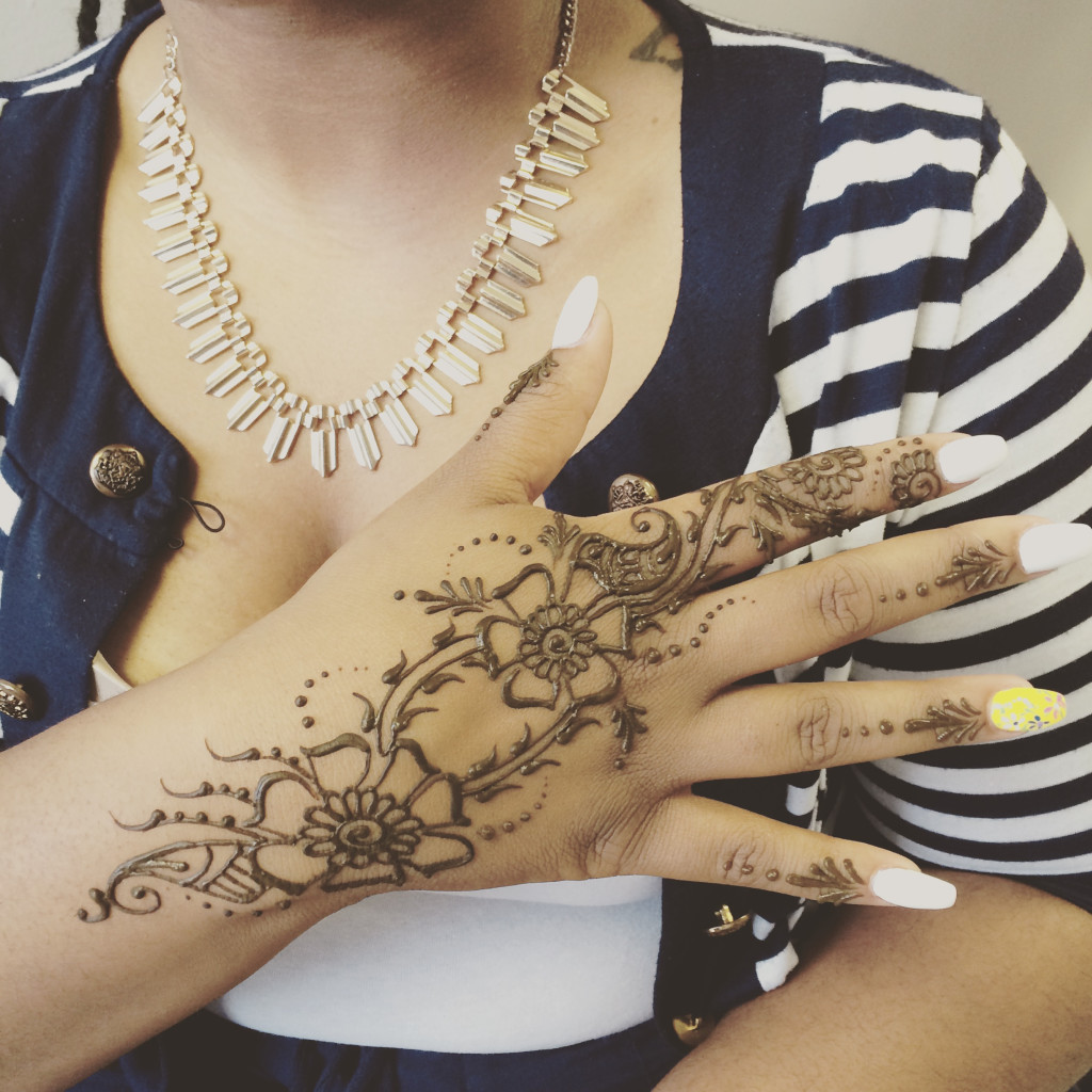 Henna for Jasmin sooq tattoo temporary columbia baltimore maryland virginia