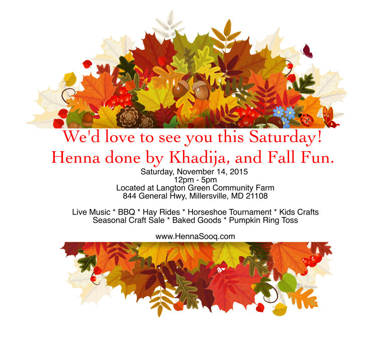 Fall Festival & Henna