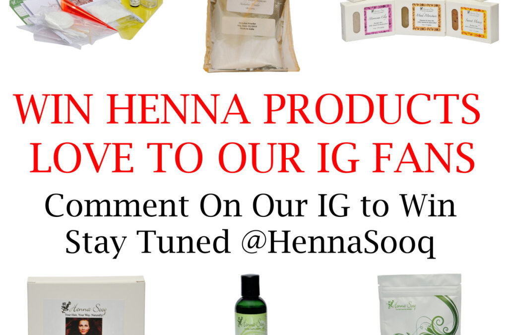 Love to our IG Fans: Exclusive Product Giveaways!