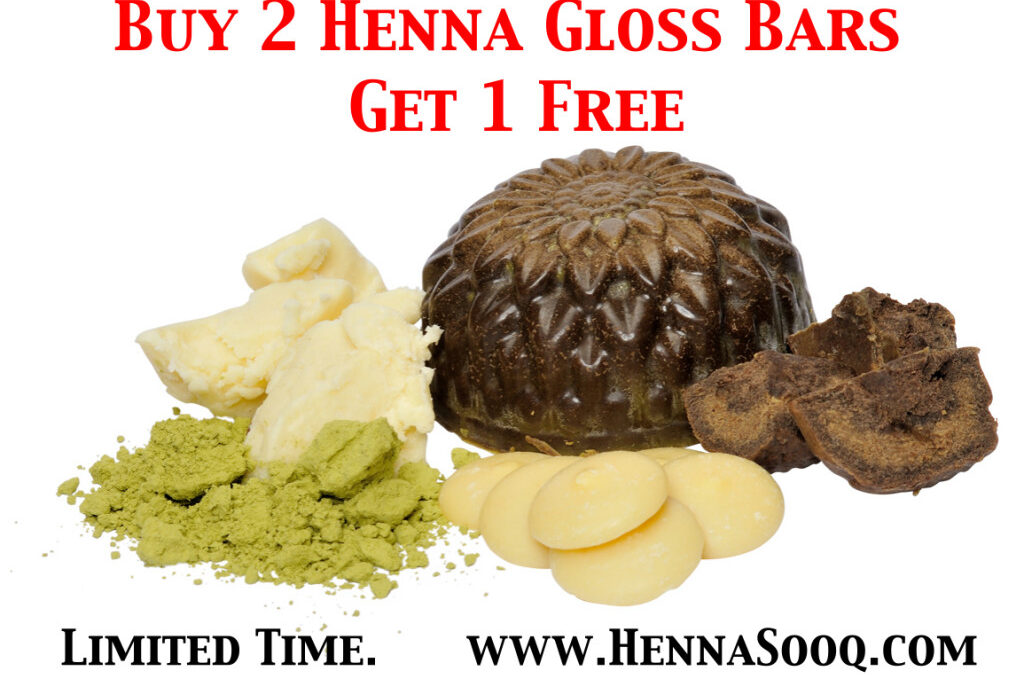 Buy 2 Henna Gloss Bars Get 1 Free