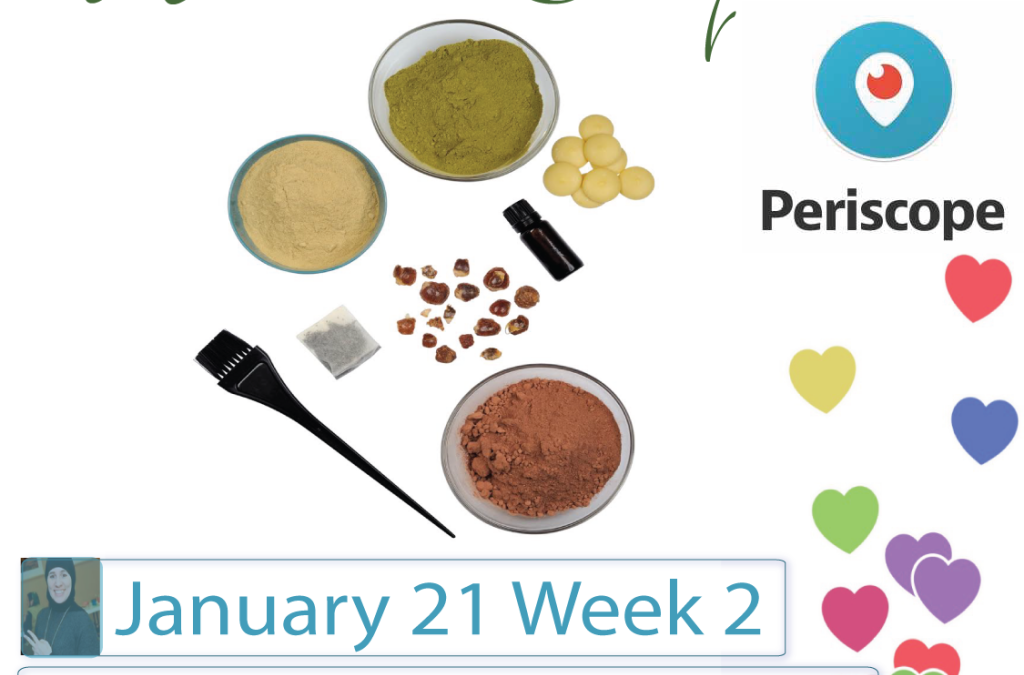 Periscope Week 2 Series: Henna for Hair