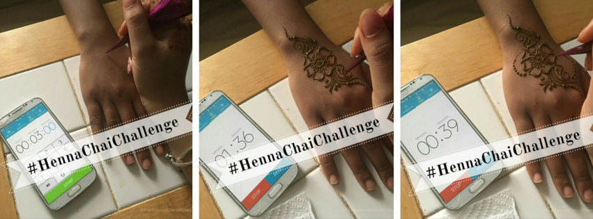 Can you whip out a henna design in 3 minutes or less?
