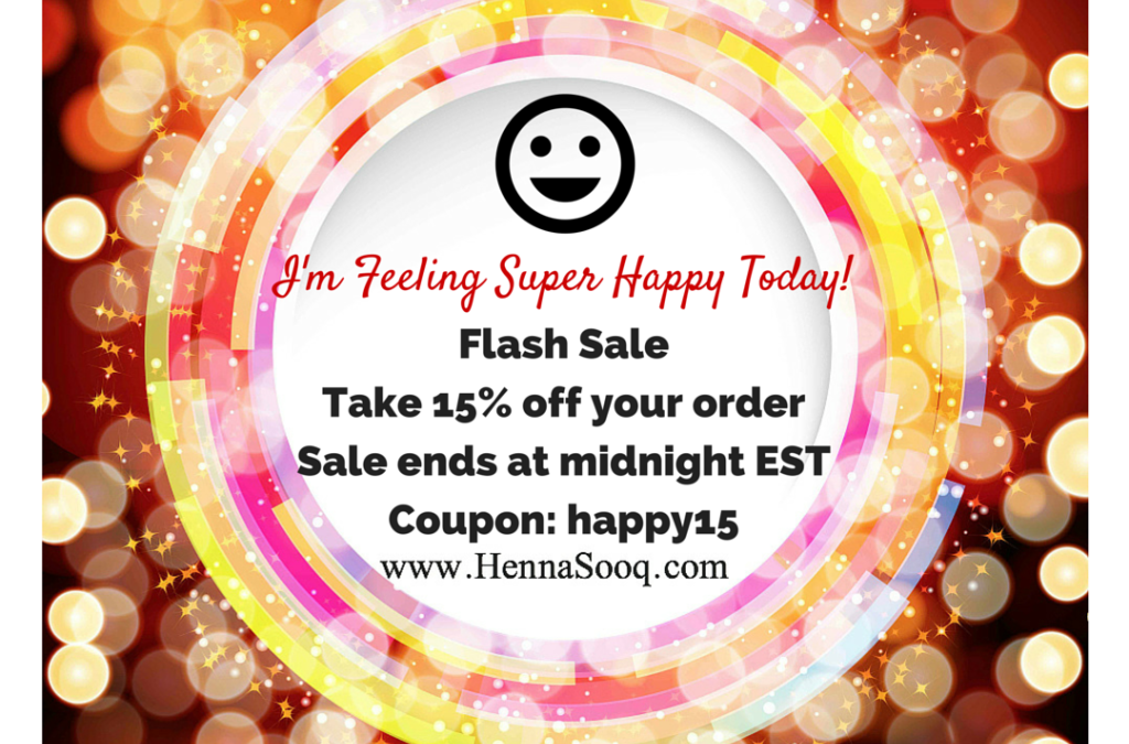 Flash Super Happy Sale! 15$ off