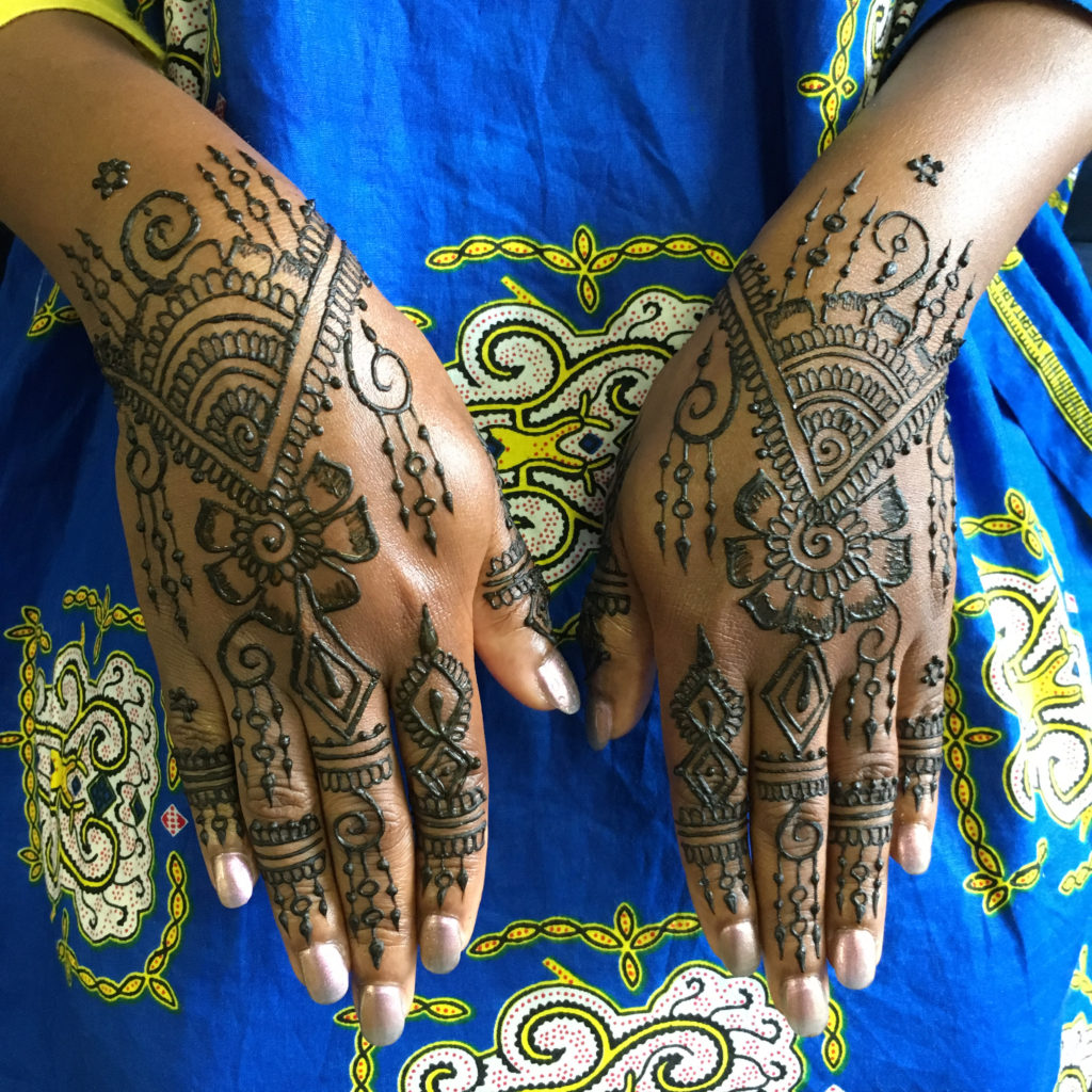 Bridal henna for Amina nikah hennasooq columbia habesha baltimore dc maryland