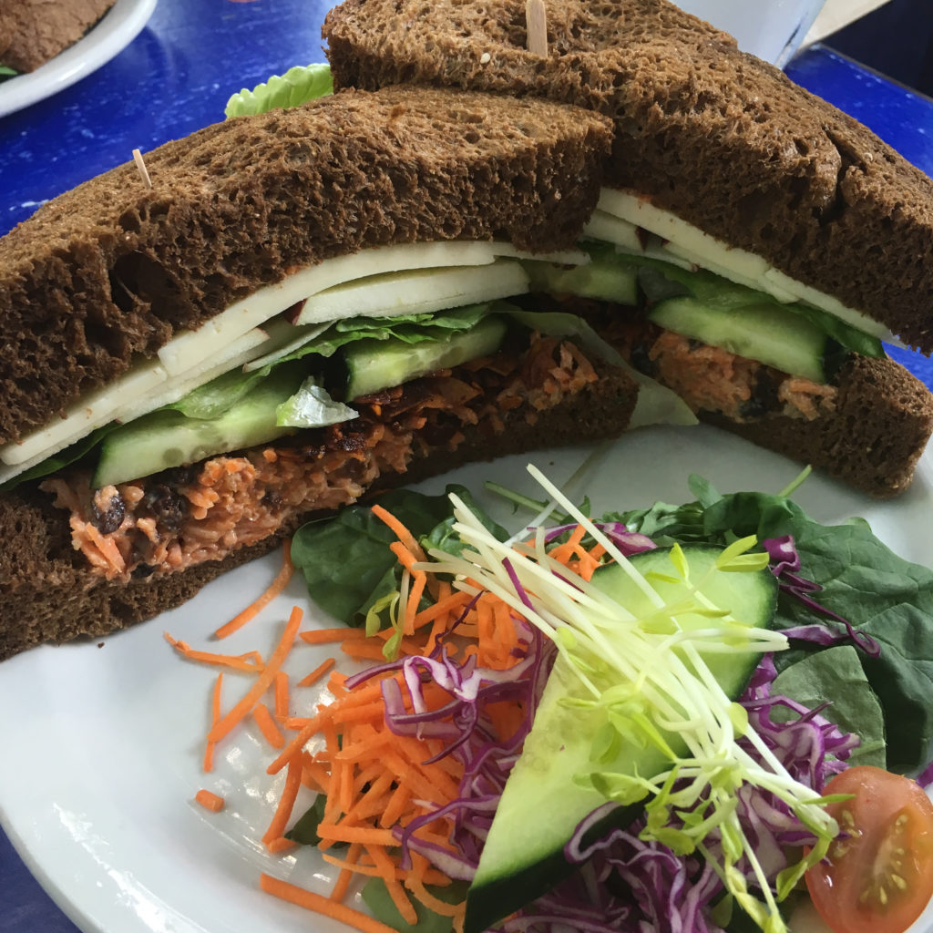Santropol foodie montreal sandwich salad