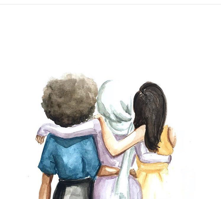 Thank you for being my sister. I am a Muslim woman.