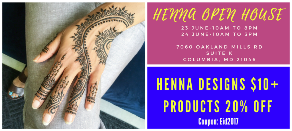 Henna Open House June 23 & 24