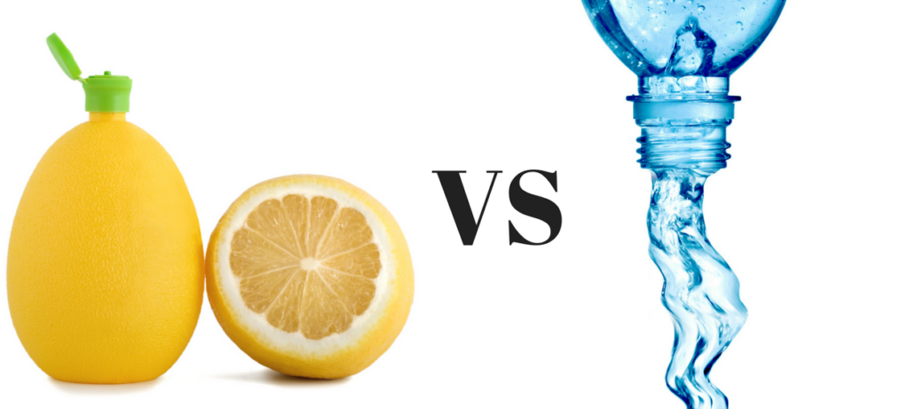Lemon Juice VS Water