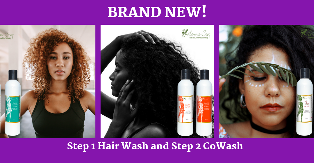 Our new Hair Wash and CoWash products
